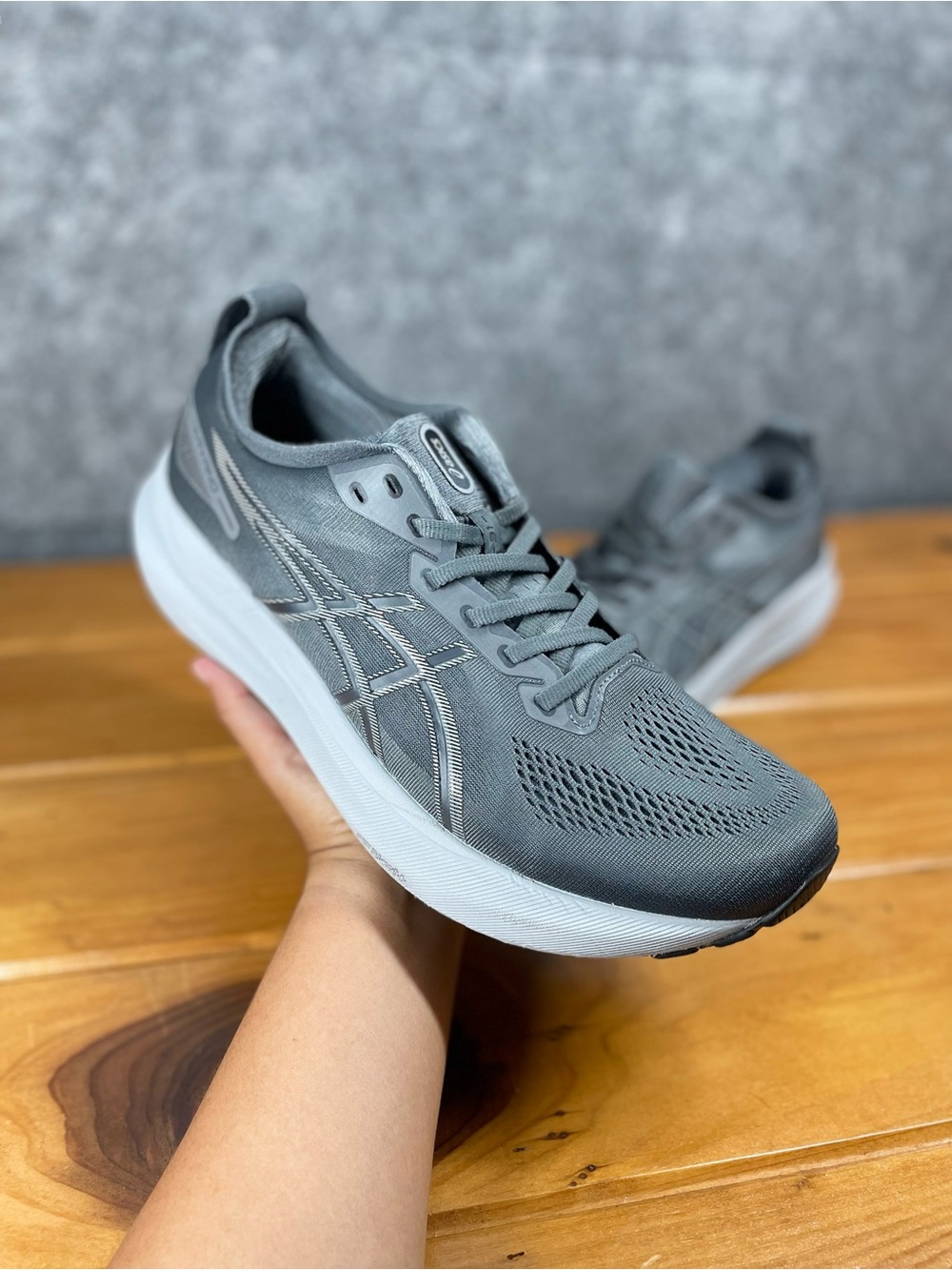 ASICS GEL Kayano 31 Men Size 12 Steel Grey Stability Running Cushion 1011B867 - Picture 15 of 15